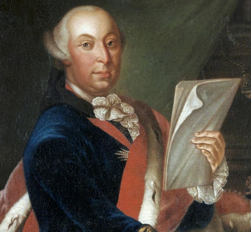 Foto: Landesmedienzentrum Baden-Württemberg, Dieter Jäger Ausschnitt aus einem Gemälde des Herzogs Carl Eugen von Württemberg